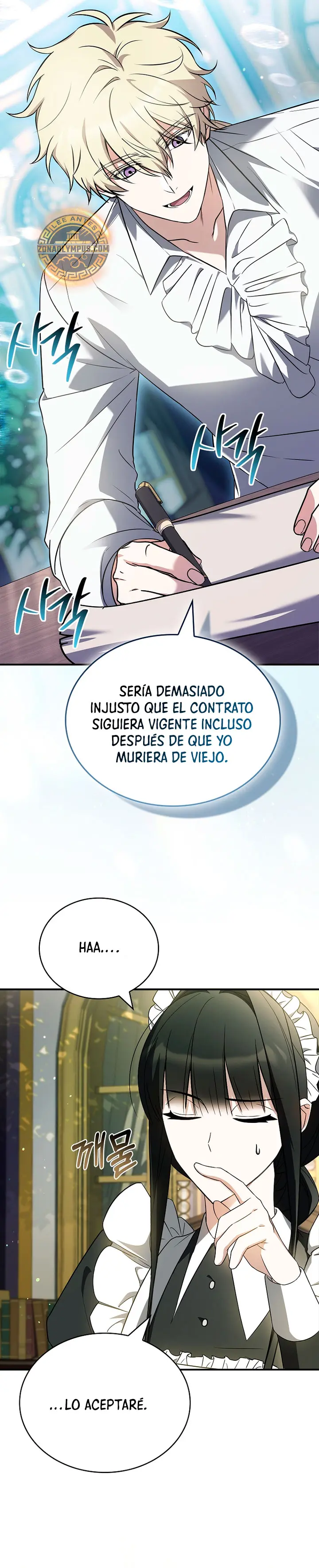 No me interesa ser el sucesor; mejor me dedicaré a sanar. capítulo 30, página 28