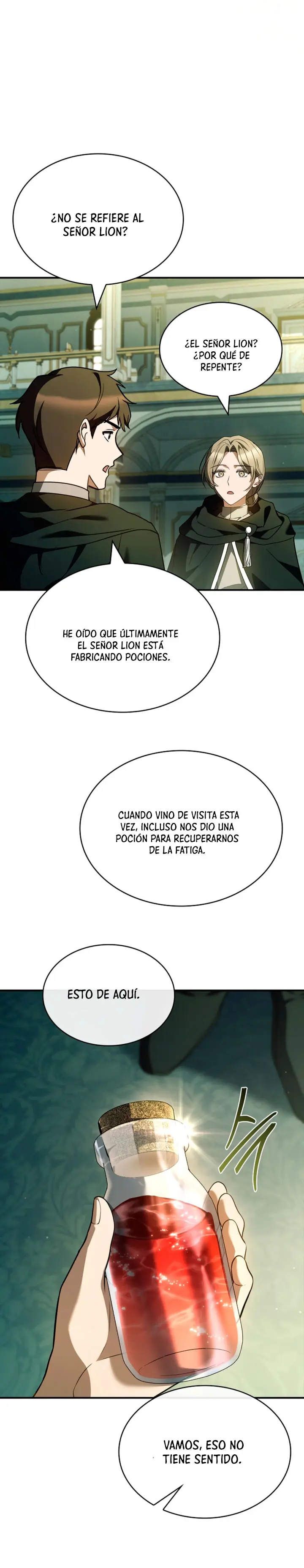 No me interesa ser el sucesor; mejor me dedicaré a sanar. capítulo 31, página 13
