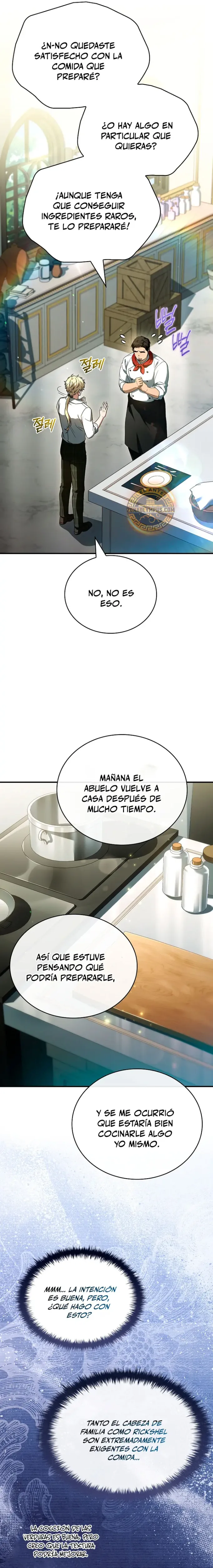 No me interesa ser el sucesor; mejor me dedicaré a sanar. capítulo 32, página 8