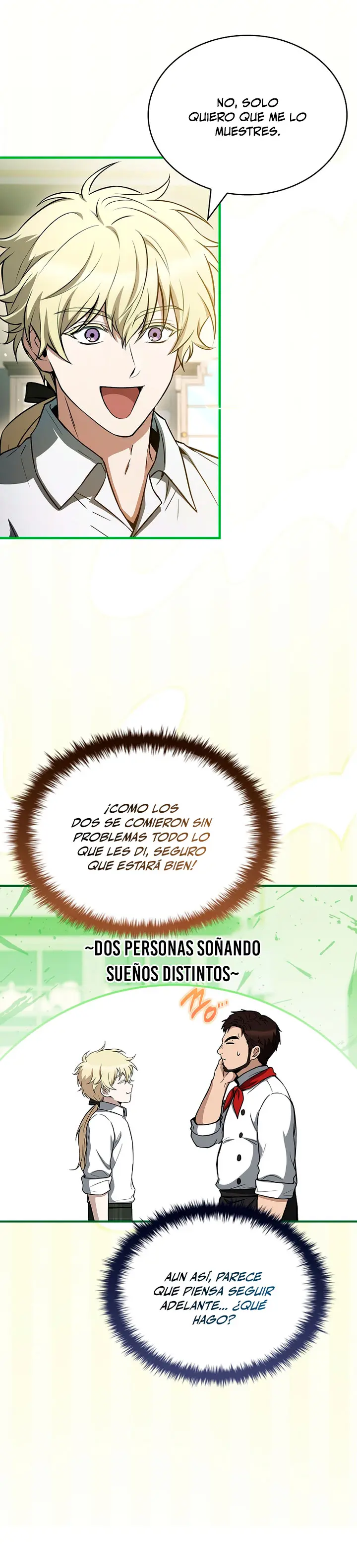 No me interesa ser el sucesor; mejor me dedicaré a sanar. capítulo 32, página 10