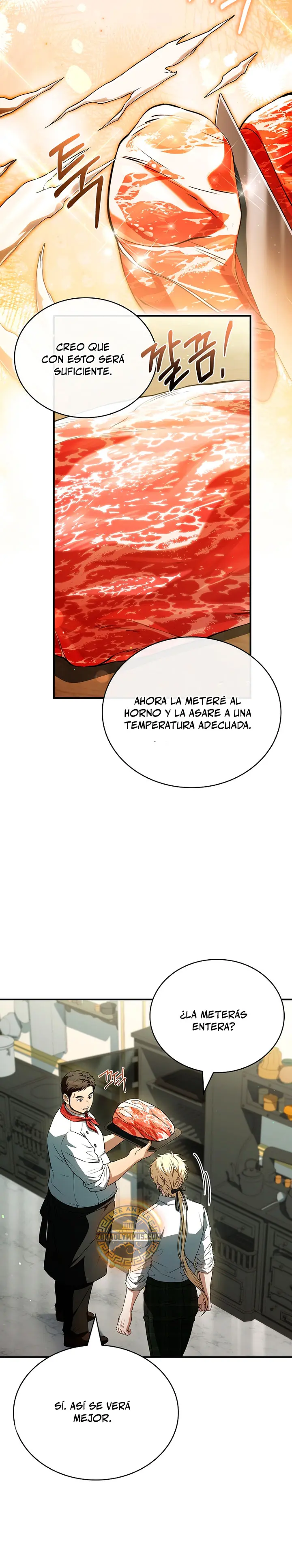 No me interesa ser el sucesor; mejor me dedicaré a sanar. capítulo 32, página 17