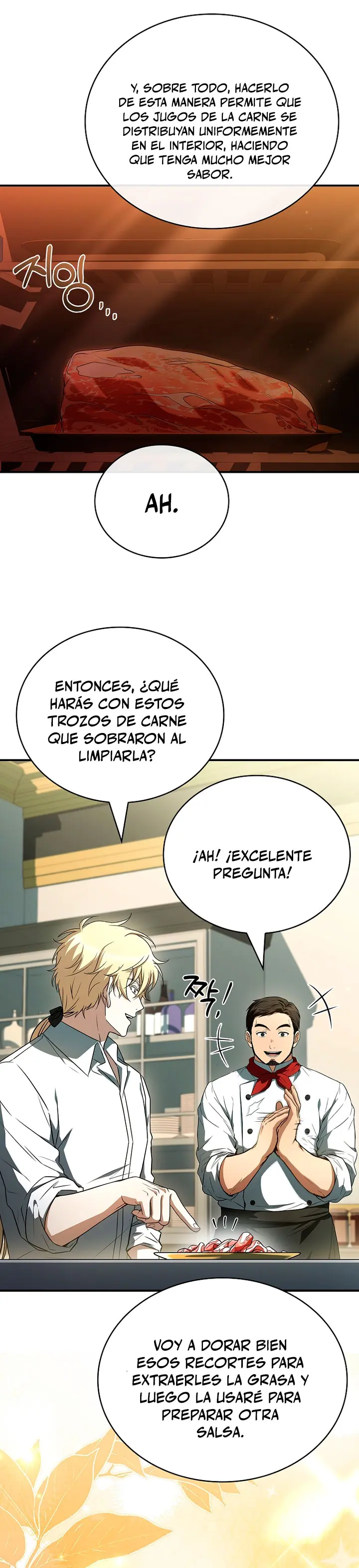No me interesa ser el sucesor; mejor me dedicaré a sanar. capítulo 32, página 18
