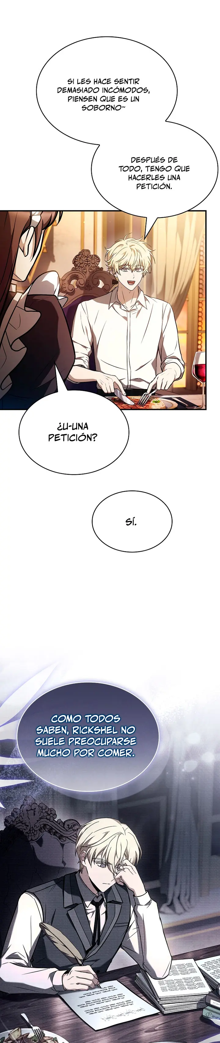 No me interesa ser el sucesor; mejor me dedicaré a sanar. capítulo 33, página 8