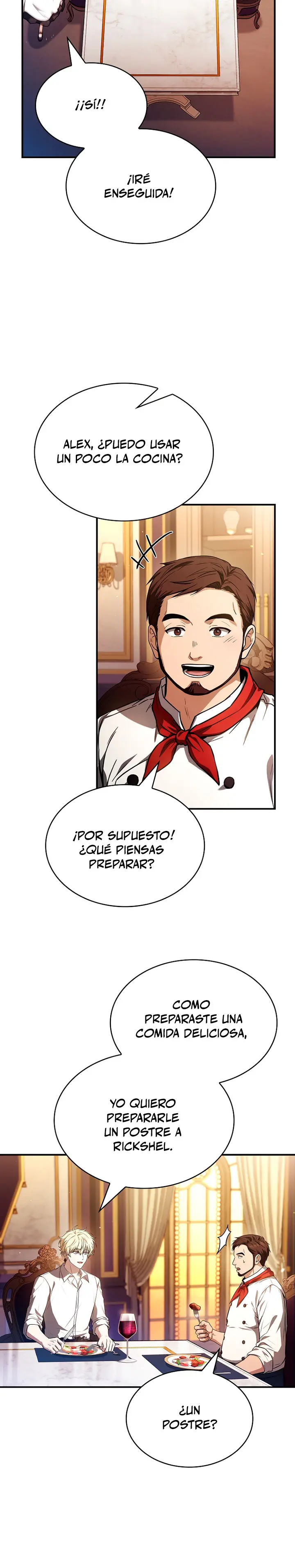 No me interesa ser el sucesor; mejor me dedicaré a sanar. capítulo 33, página 14