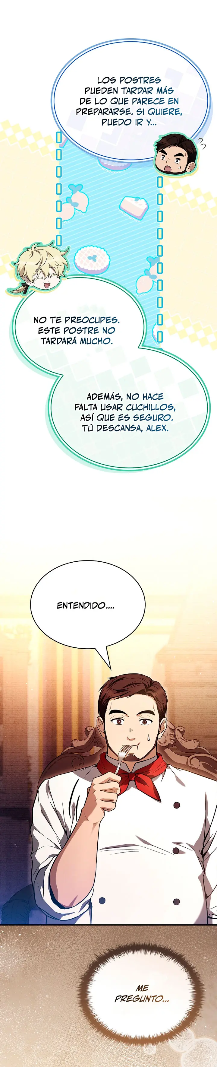 No me interesa ser el sucesor; mejor me dedicaré a sanar. capítulo 33, página 15