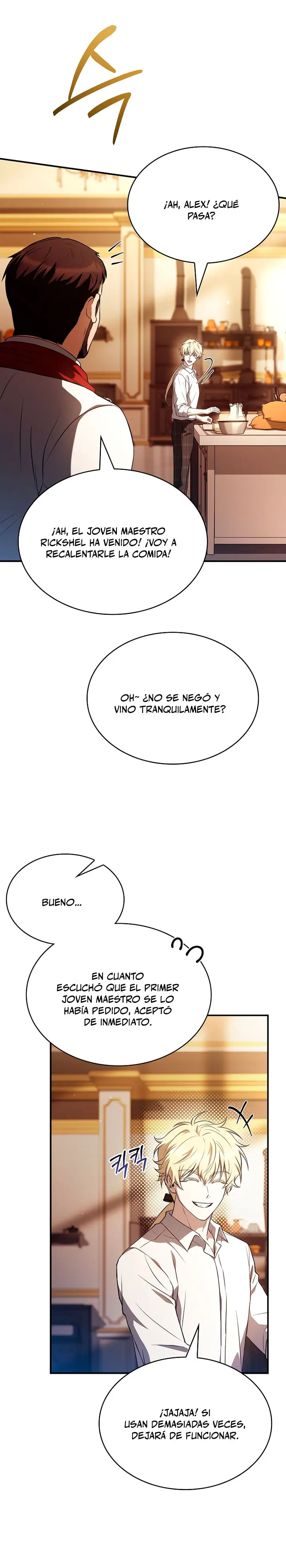 No me interesa ser el sucesor; mejor me dedicaré a sanar. capítulo 33, página 20