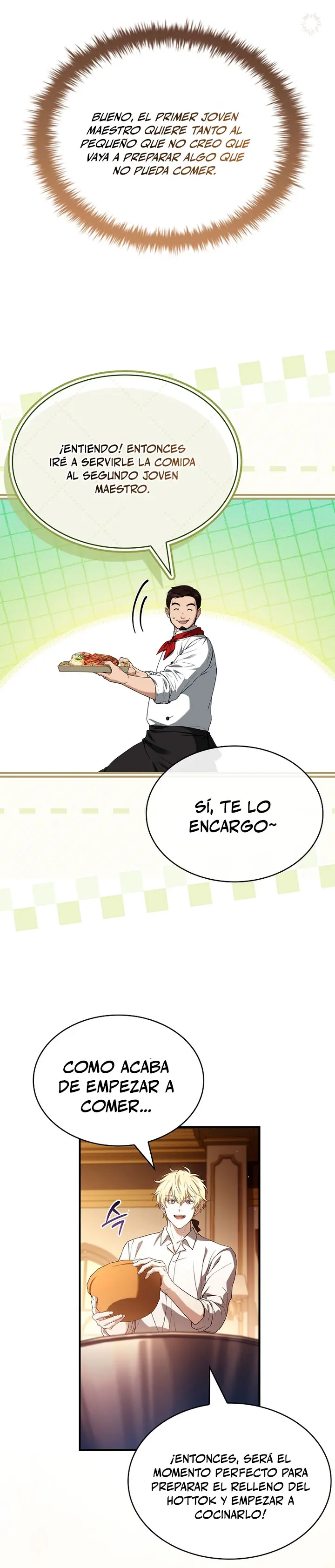 No me interesa ser el sucesor; mejor me dedicaré a sanar. capítulo 33, página 22