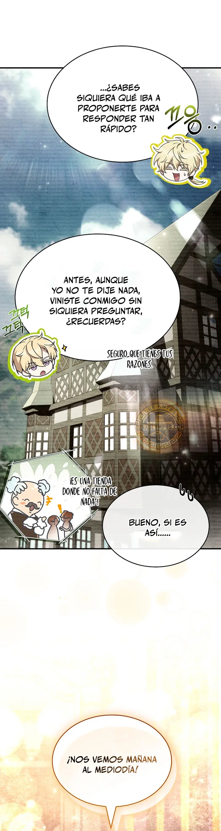 No me interesa ser el sucesor; mejor me dedicaré a sanar. capítulo 34, página 12