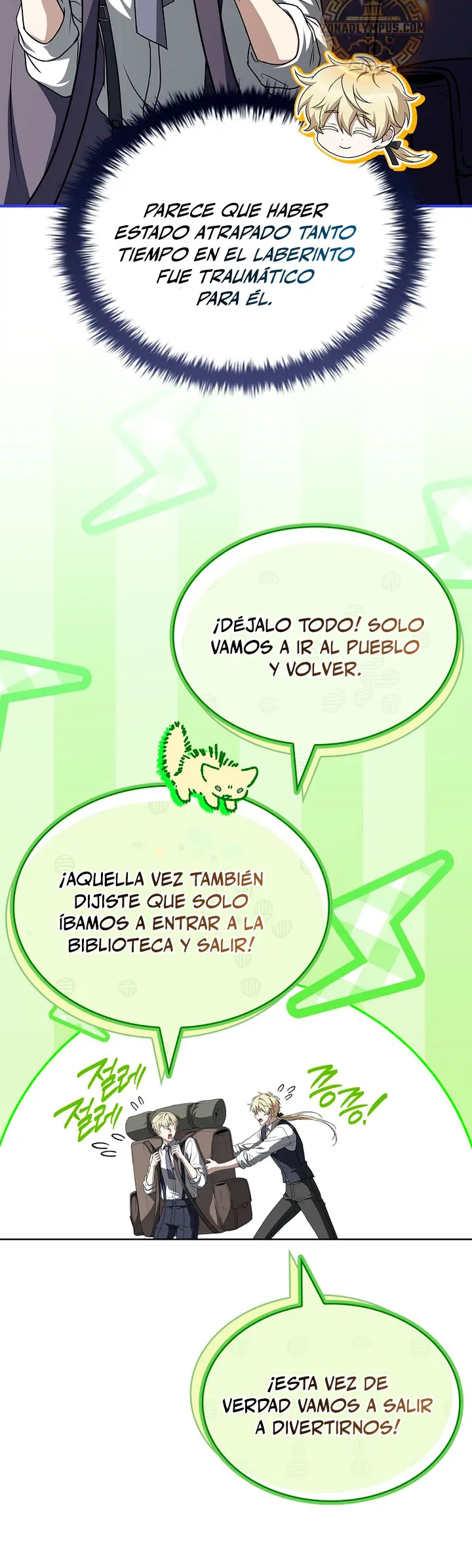 No me interesa ser el sucesor; mejor me dedicaré a sanar. capítulo 34, página 16