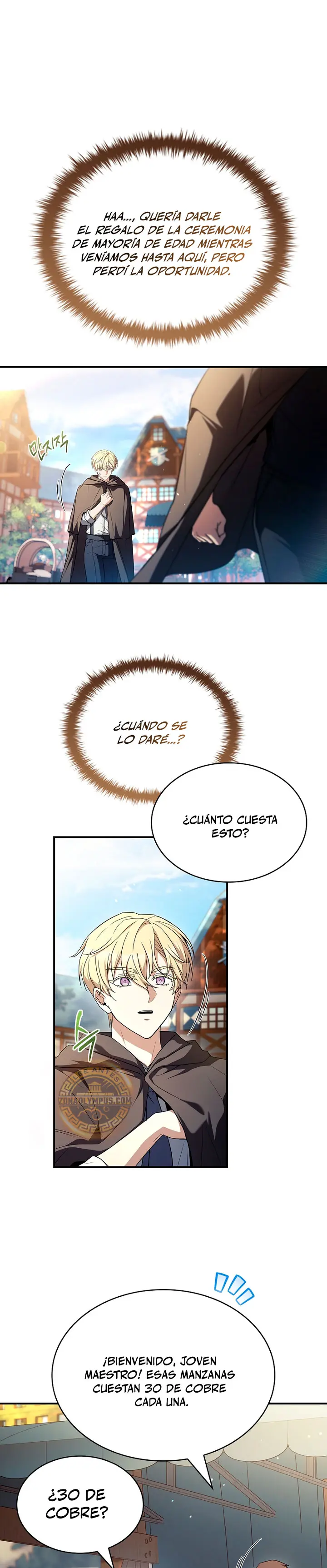 No me interesa ser el sucesor; mejor me dedicaré a sanar. capítulo 34, página 19