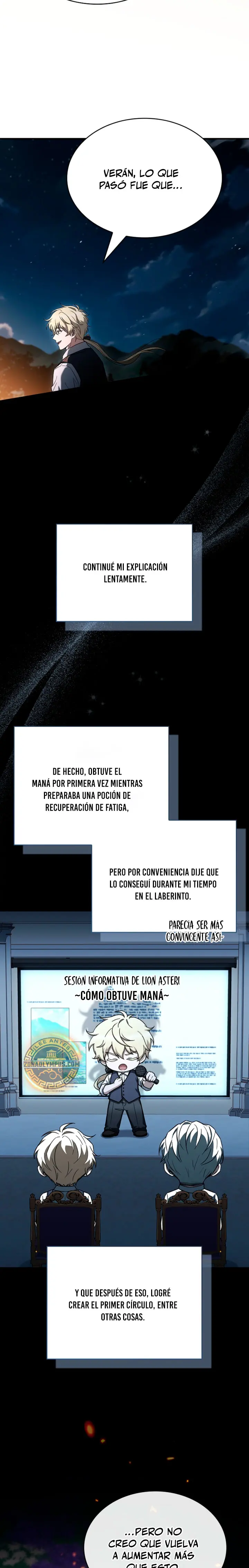 No me interesa ser el sucesor; mejor me dedicaré a sanar. capítulo 35, página 27