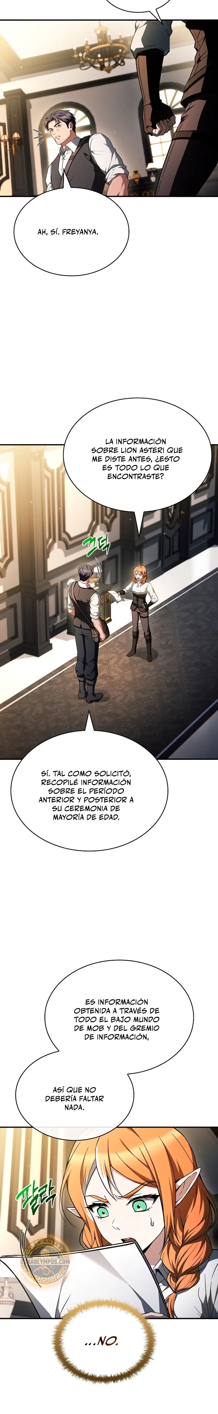 No me interesa ser el sucesor; mejor me dedicaré a sanar. capítulo 37, página 13