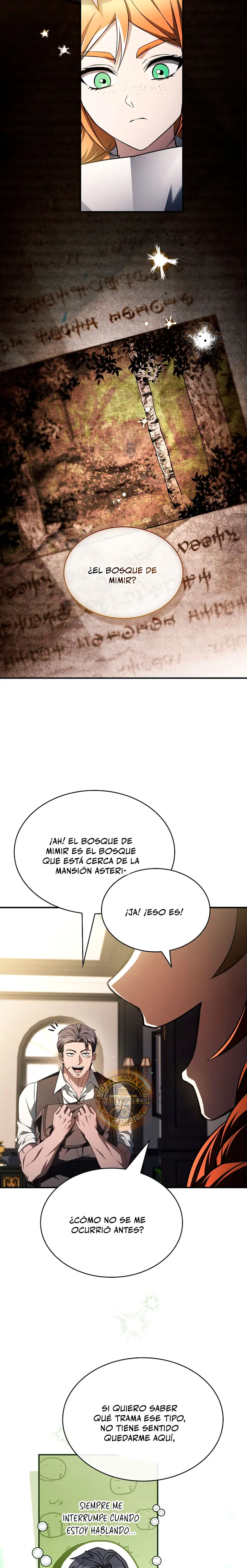 No me interesa ser el sucesor; mejor me dedicaré a sanar. capítulo 37, página 16