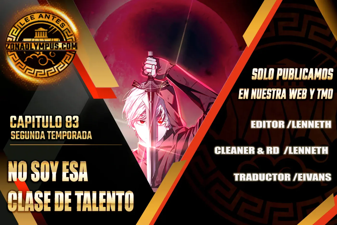 No soy esa clase de talento capítulo 83, página 1