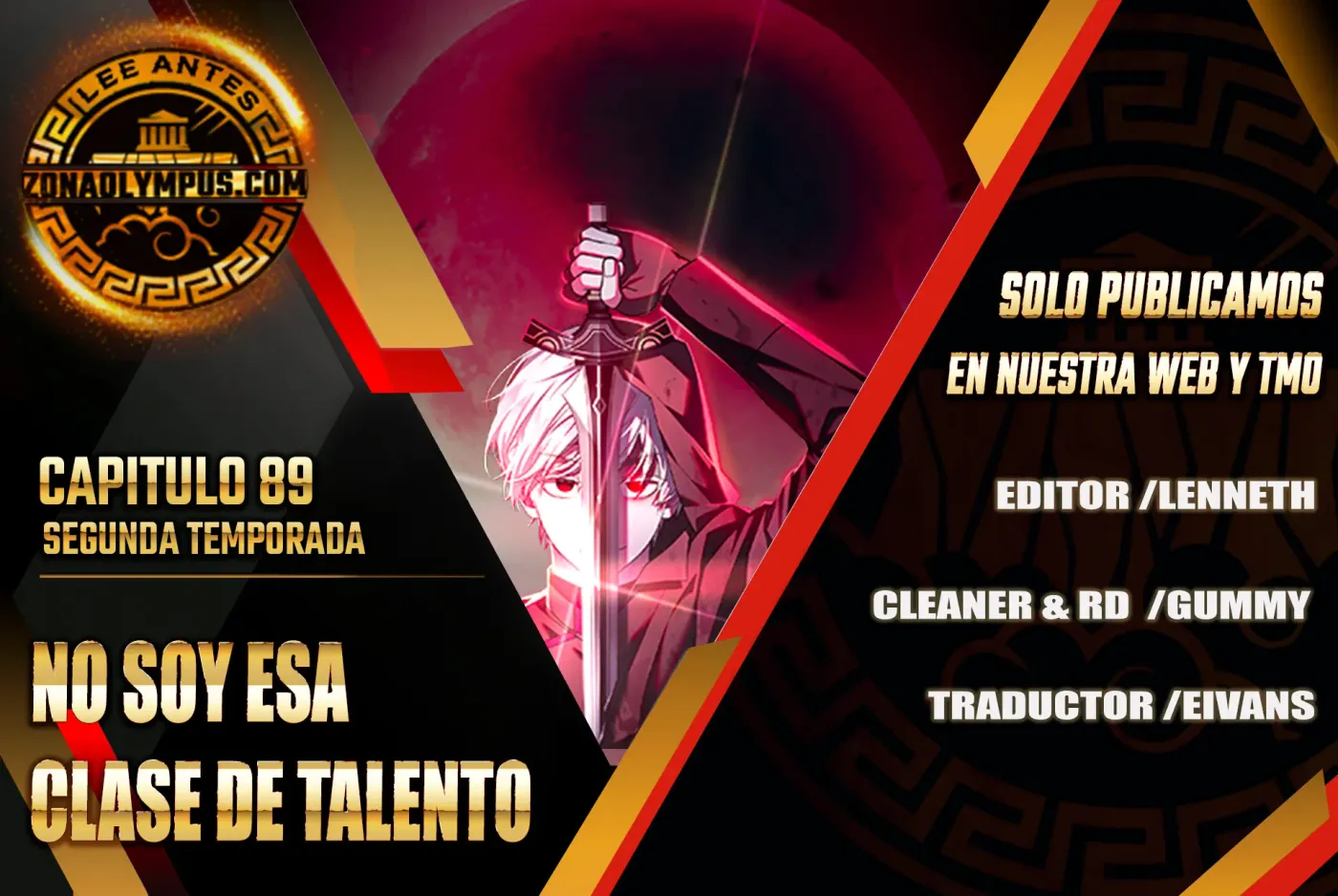 No soy esa clase de talento capítulo 89, página 1