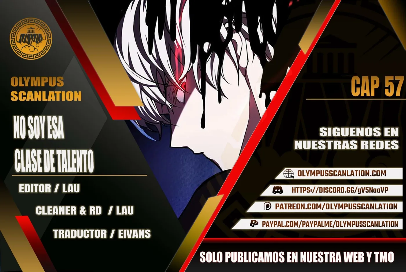 No soy esa clase de talento capítulo 57, página 1