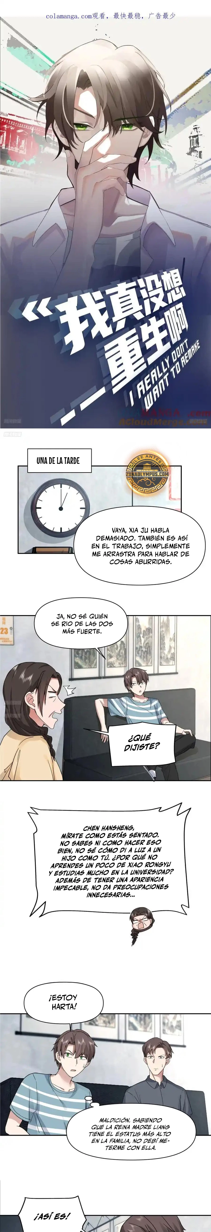 Realmente no quiero renacer capítulo 368, página 3