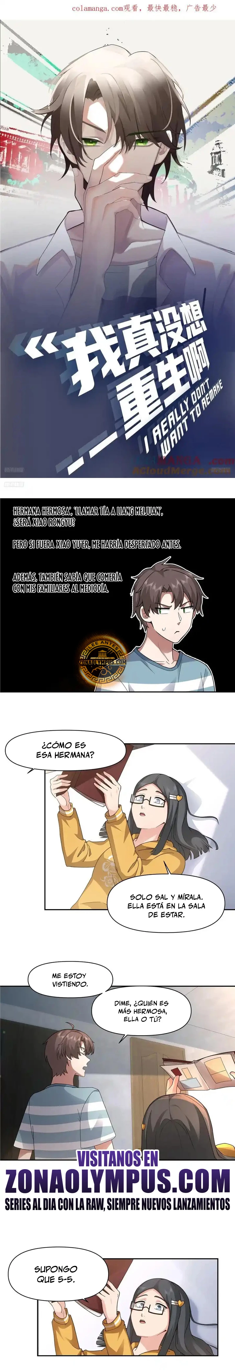 Realmente no quiero renacer capítulo 370, página 3