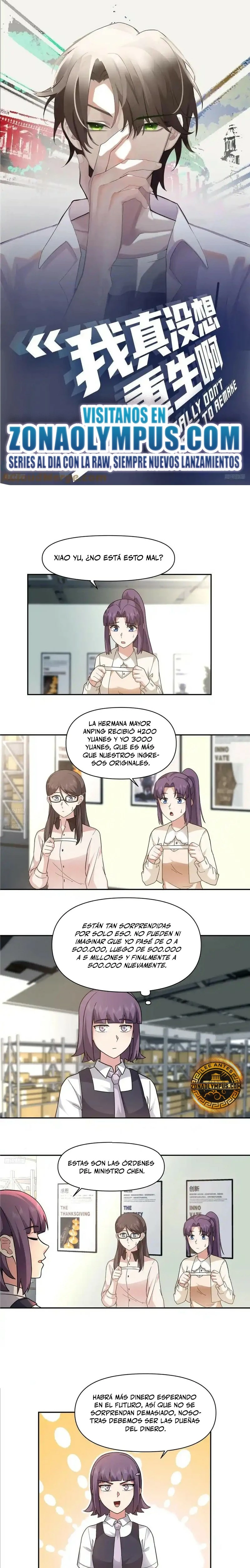 Realmente no quiero renacer capítulo 374, página 3