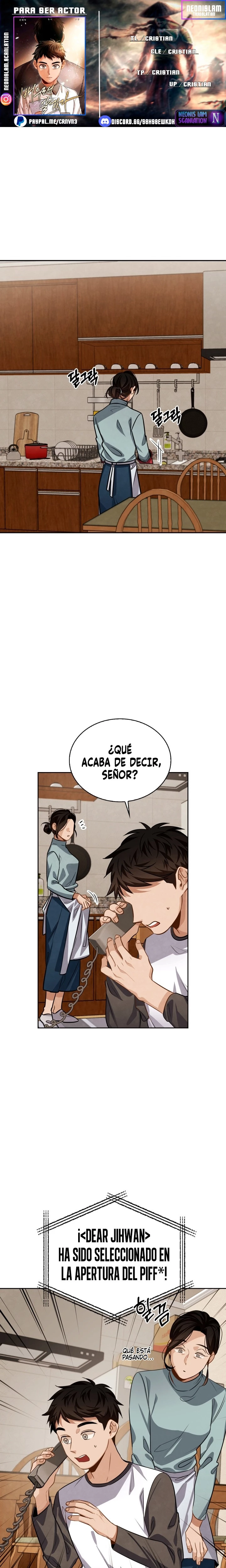 para ser actor capítulo 26, página 1
