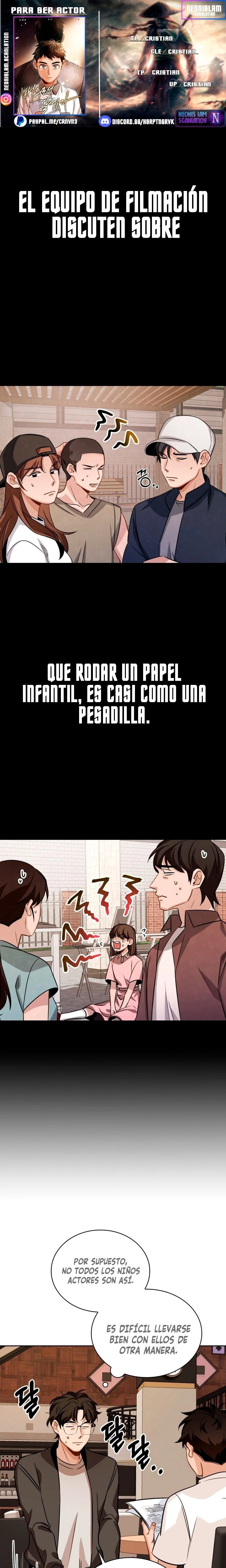 para ser actor capítulo 7, página 1