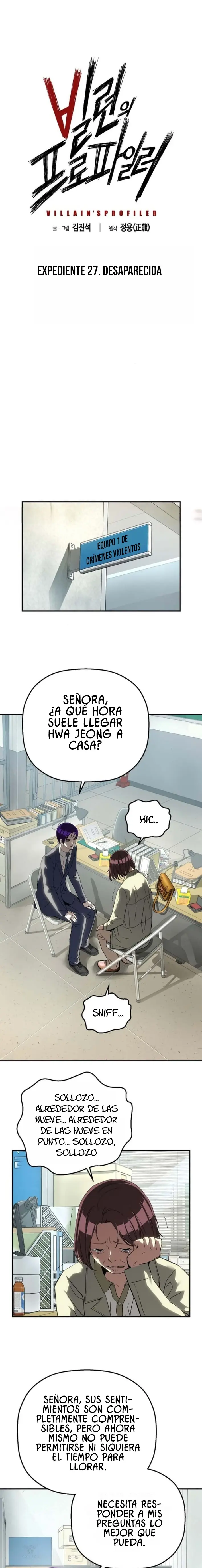 Perfilador de villanos capítulo 27, página 2