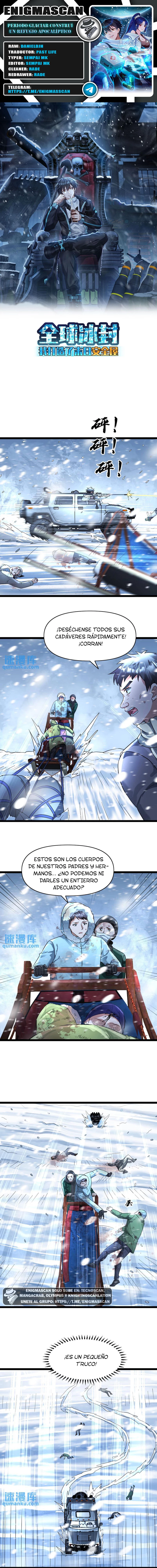 Periodo Glaciar: Construí un Refugio Apocalíptico capítulo 130, página 1