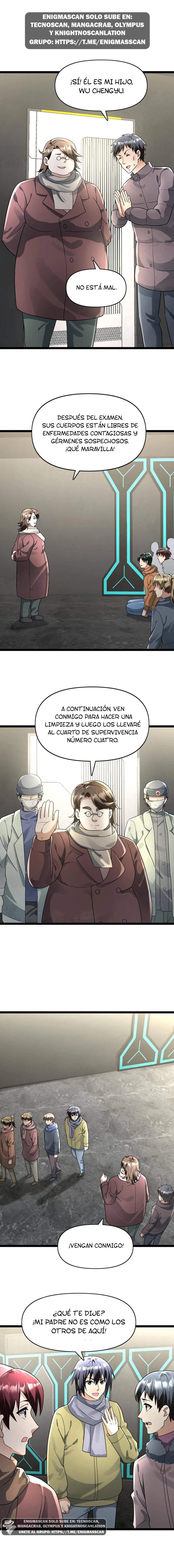 Periodo Glaciar: Construí un Refugio Apocalíptico capítulo 171, página 3