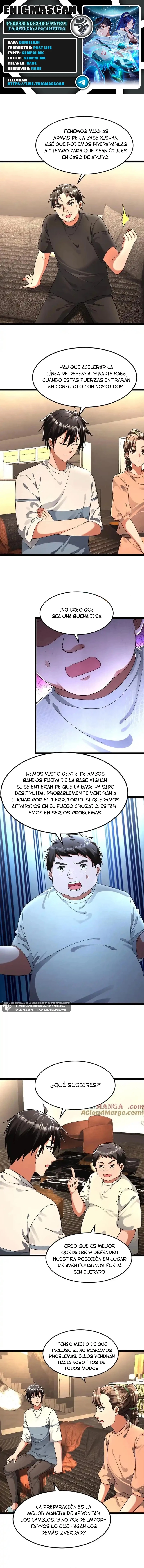 Periodo Glaciar: Construí un Refugio Apocalíptico capítulo 269, página 1