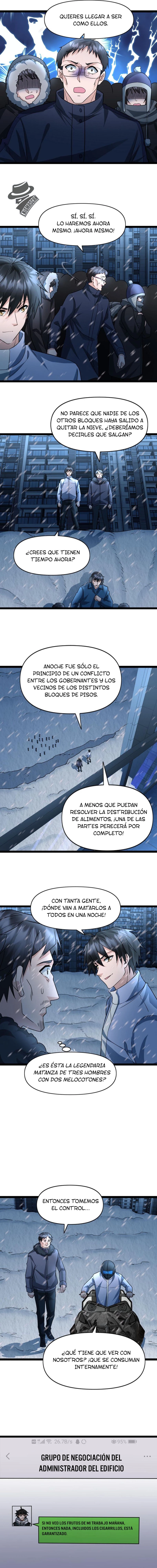 Periodo Glaciar: Construí un Refugio Apocalíptico capítulo 71, página 3