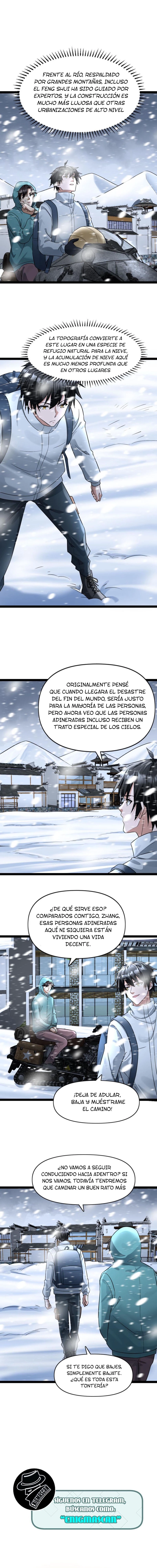 Periodo Glaciar: Construí un Refugio Apocalíptico capítulo 93, página 4