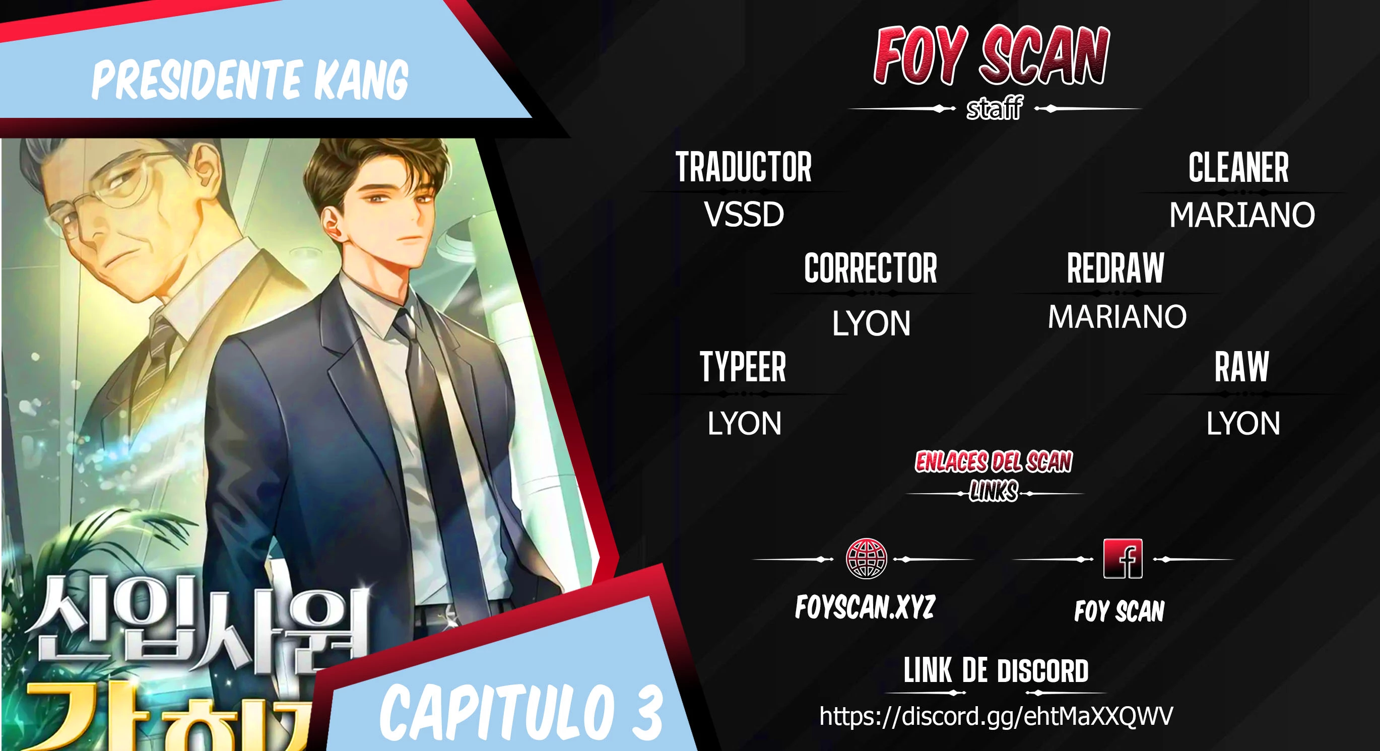 Presidente Kang: El nuevo empleado capítulo 3, página 1
