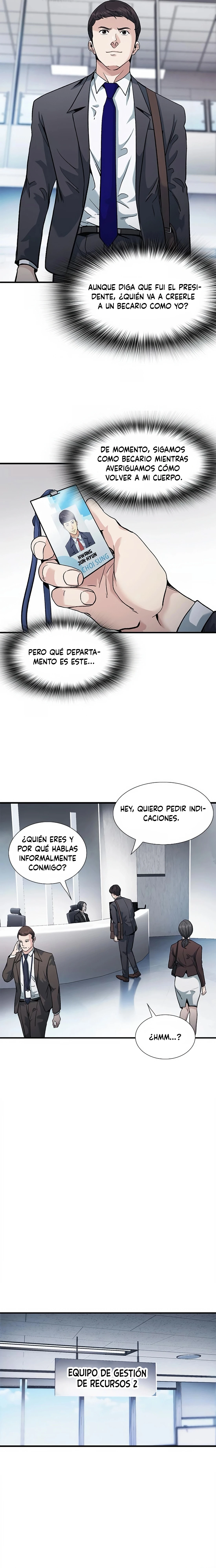 Presidente Kang: El nuevo empleado capítulo 3, página 11