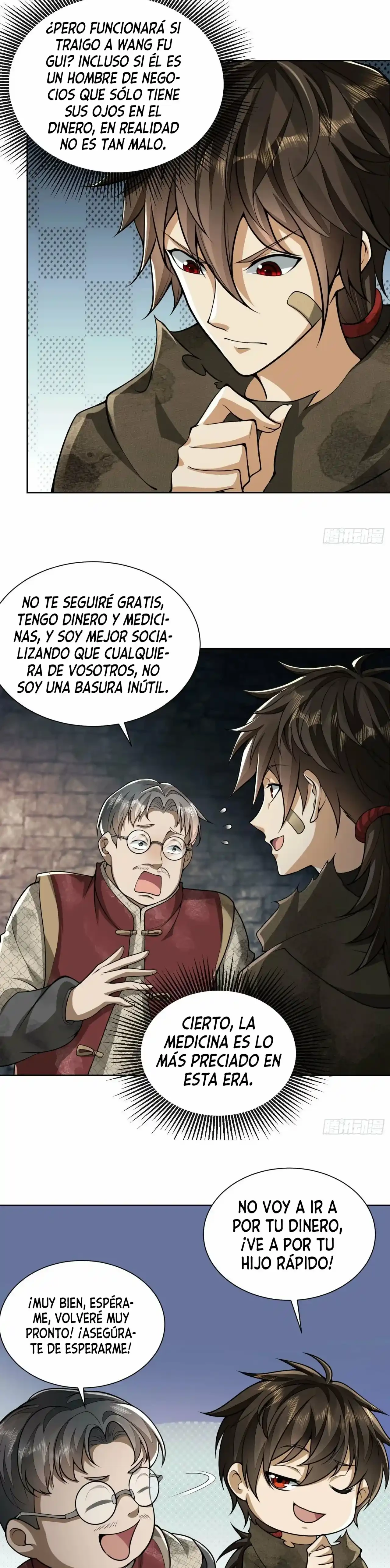 Primera secuencia capítulo 50, página 3