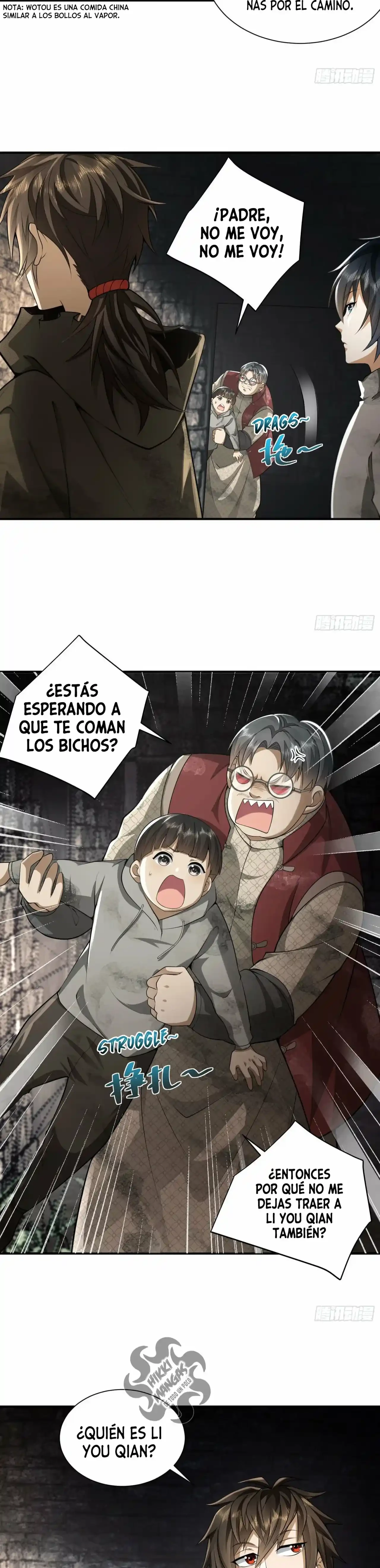 Primera secuencia capítulo 50, página 8