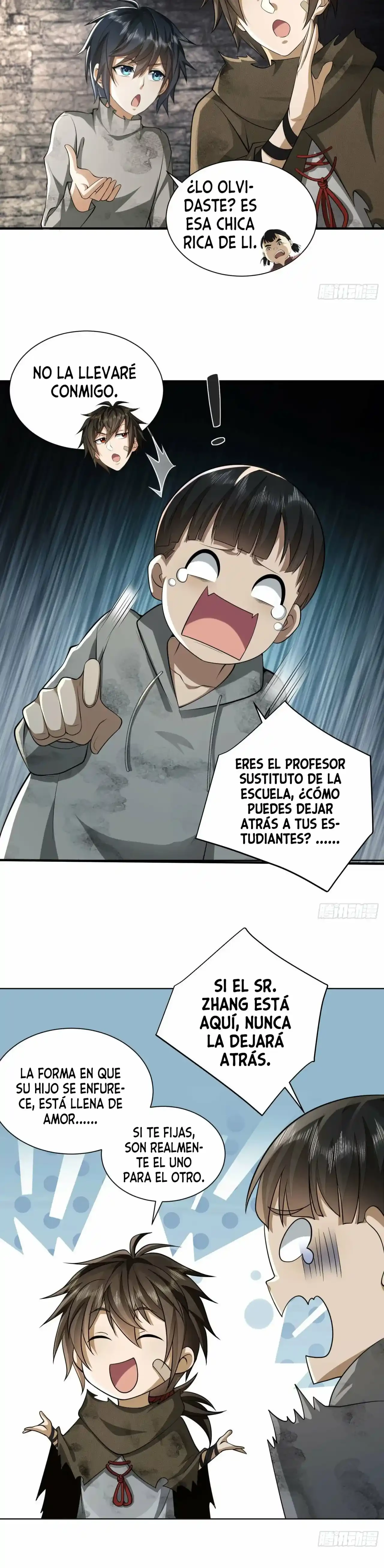 Primera secuencia capítulo 50, página 9