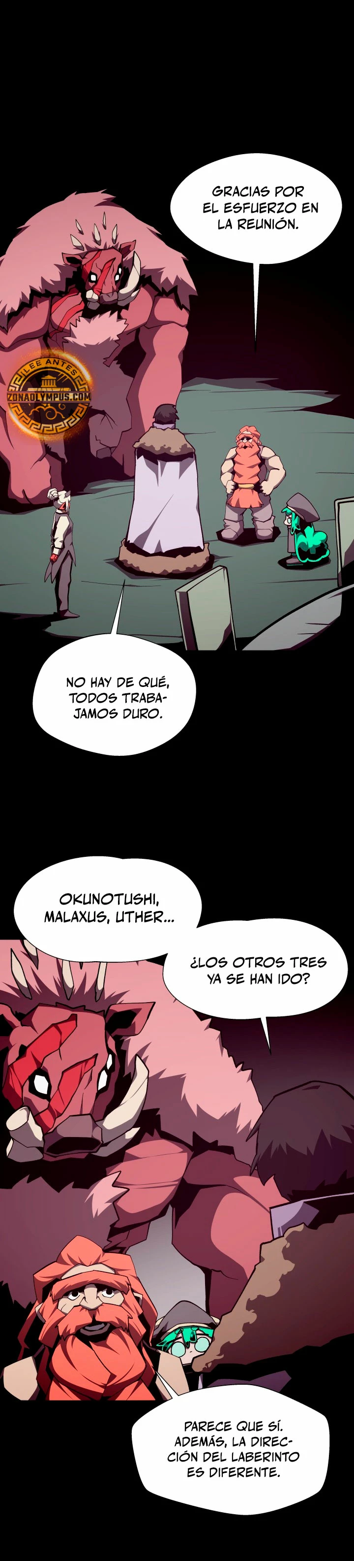 Odisea en la Mazmorra capítulo 118, página 3