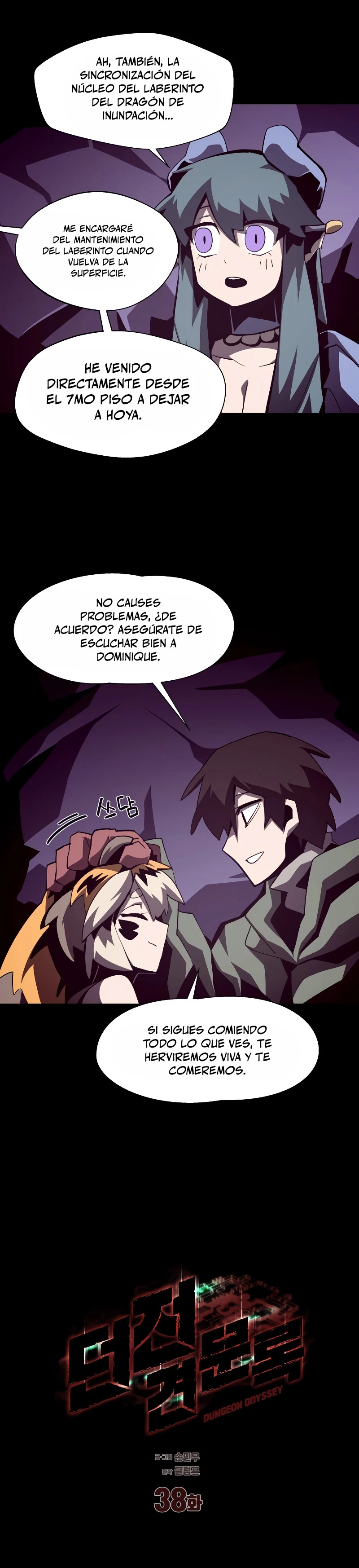 Odisea en la Mazmorra capítulo 38, página 12