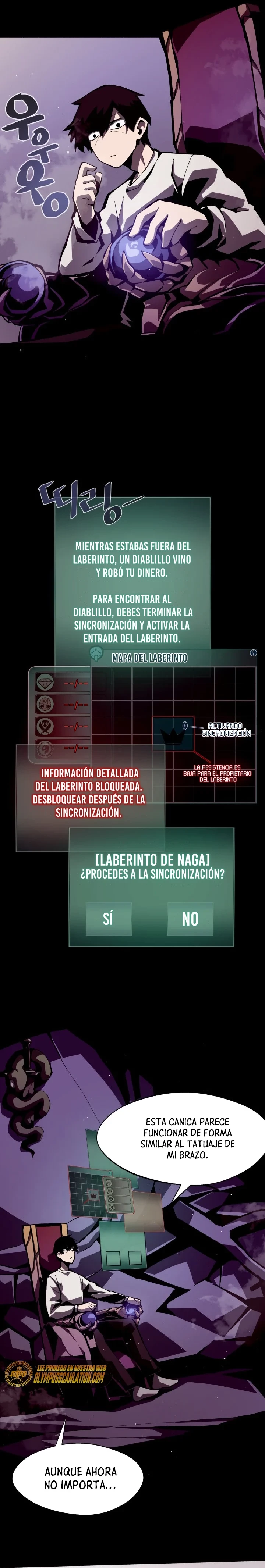 Odisea en la Mazmorra capítulo 3, página 9