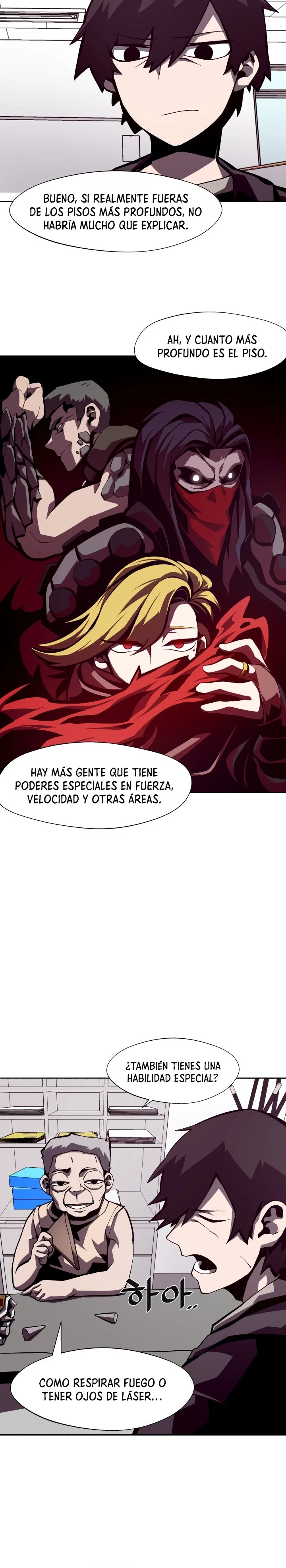 Odisea en la Mazmorra capítulo 8, página 17