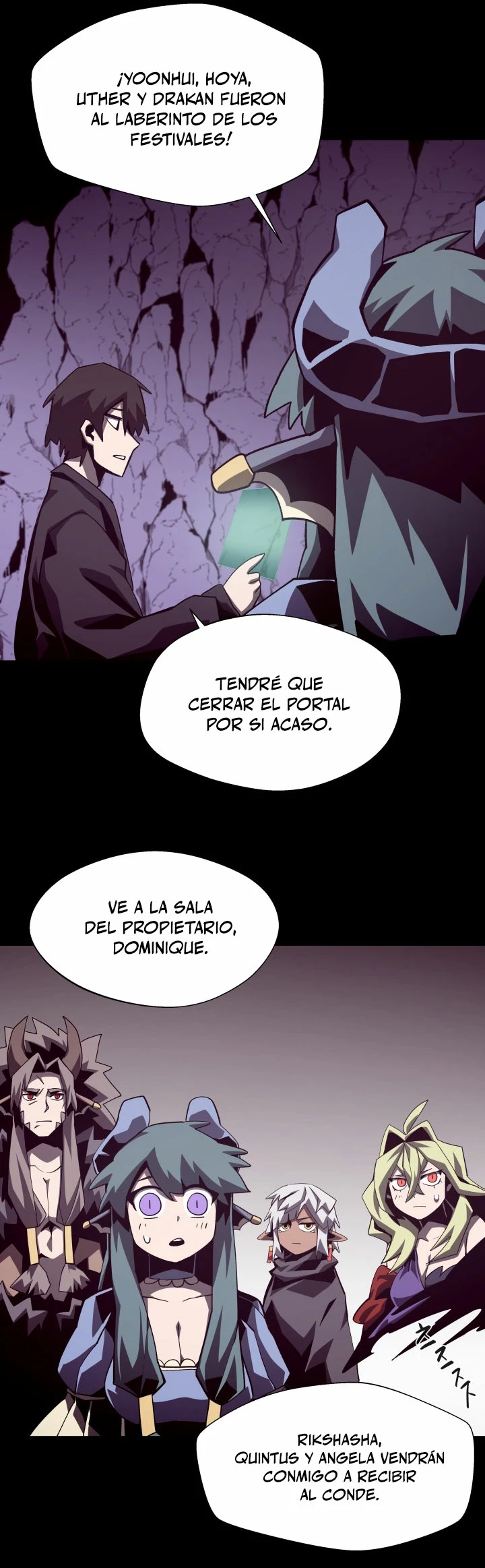 Odisea en la Mazmorra capítulo 54, página 9