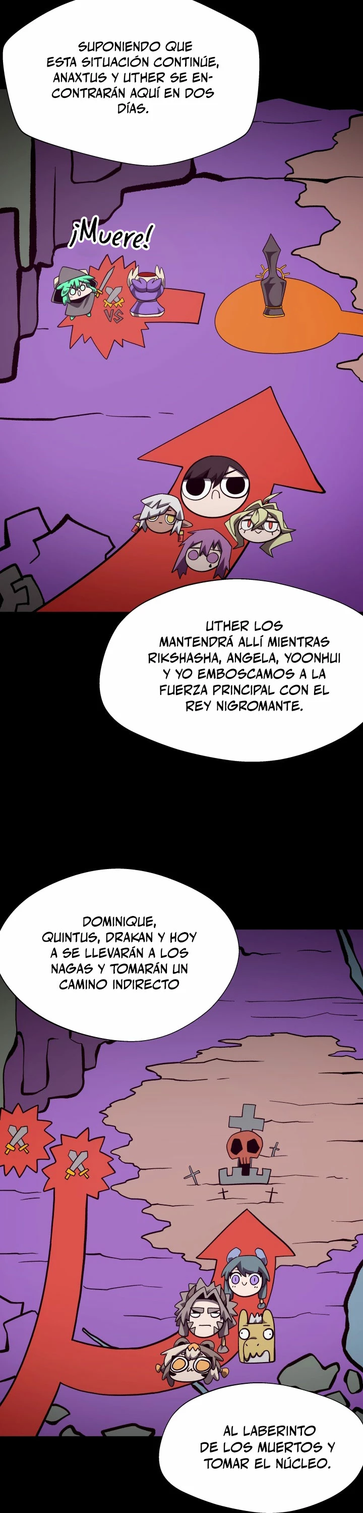 Odisea en la Mazmorra capítulo 55, página 19