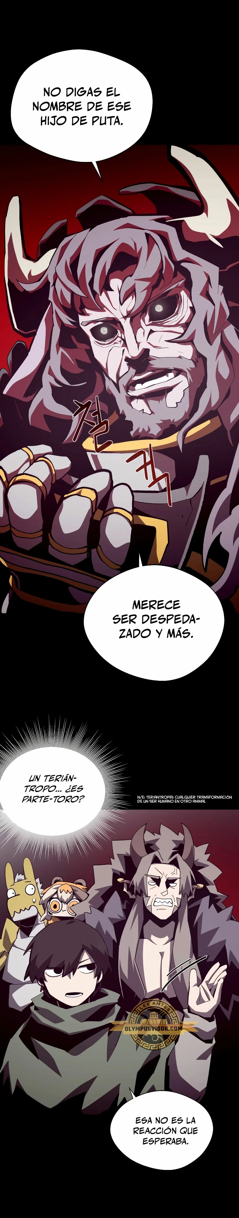 Odisea en la Mazmorra capítulo 71, página 3