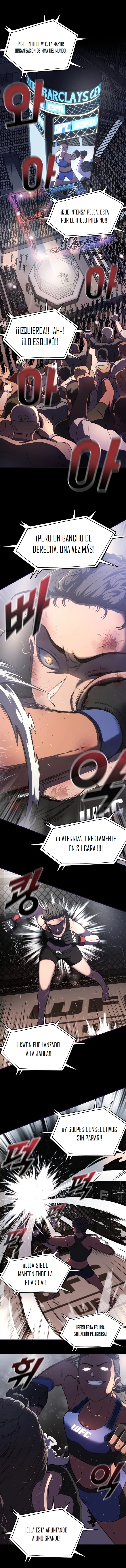 Puños de Revancha: Hayul y su Regreso al Mundo de las Artes Marciales Mixtas capítulo 1, página 1