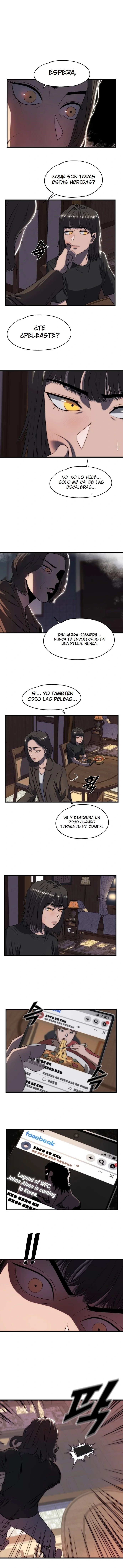 Puños de Revancha: Hayul y su Regreso al Mundo de las Artes Marciales Mixtas capítulo 3, página 14