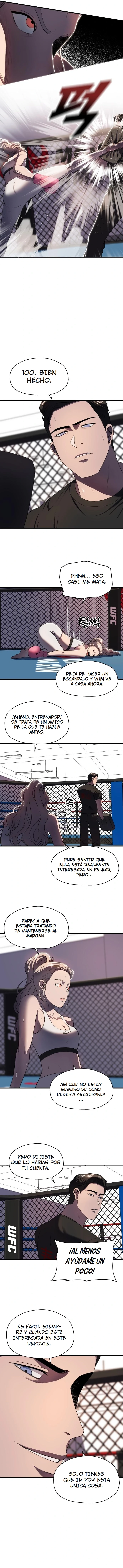 Puños de Revancha: Hayul y su Regreso al Mundo de las Artes Marciales Mixtas capítulo 5, página 7