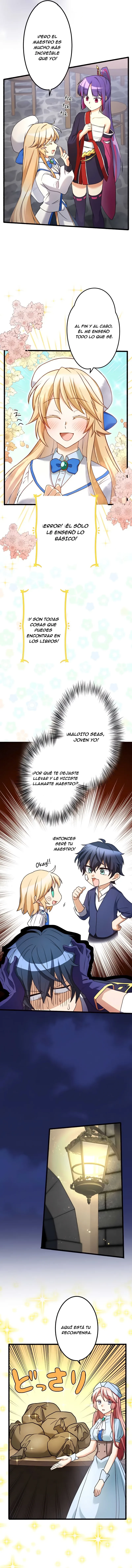 Que mi aprendiz sea el más fuerte no significa que yo también lo sea! capítulo 4, página 7