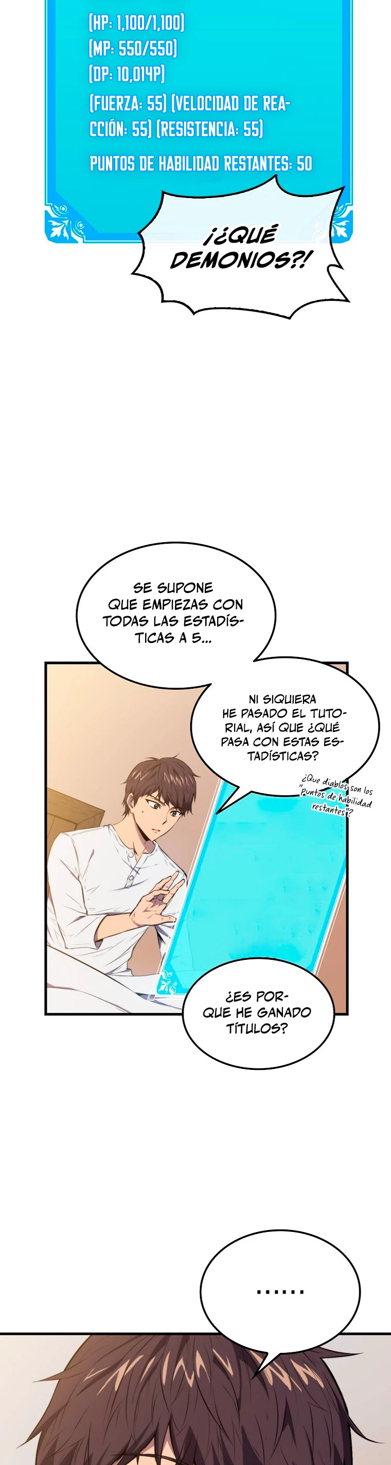 Ranker Dormido capítulo 3, página 8