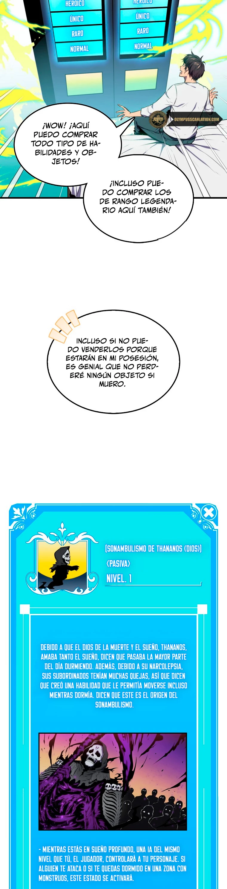 Ranker Dormido capítulo 3, página 43