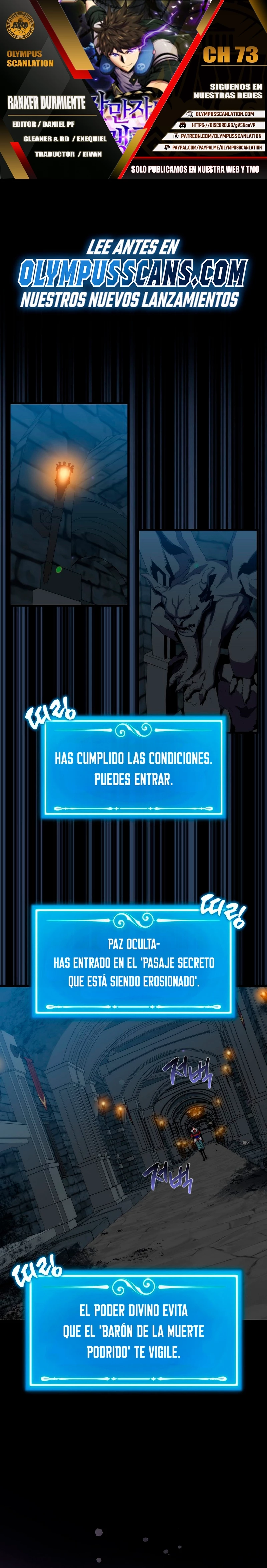 Ranker Dormido capítulo 73, página 1